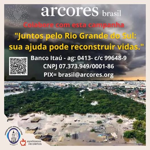 Colabore com a campanha da Arcores pelo Rio Grande do Sul