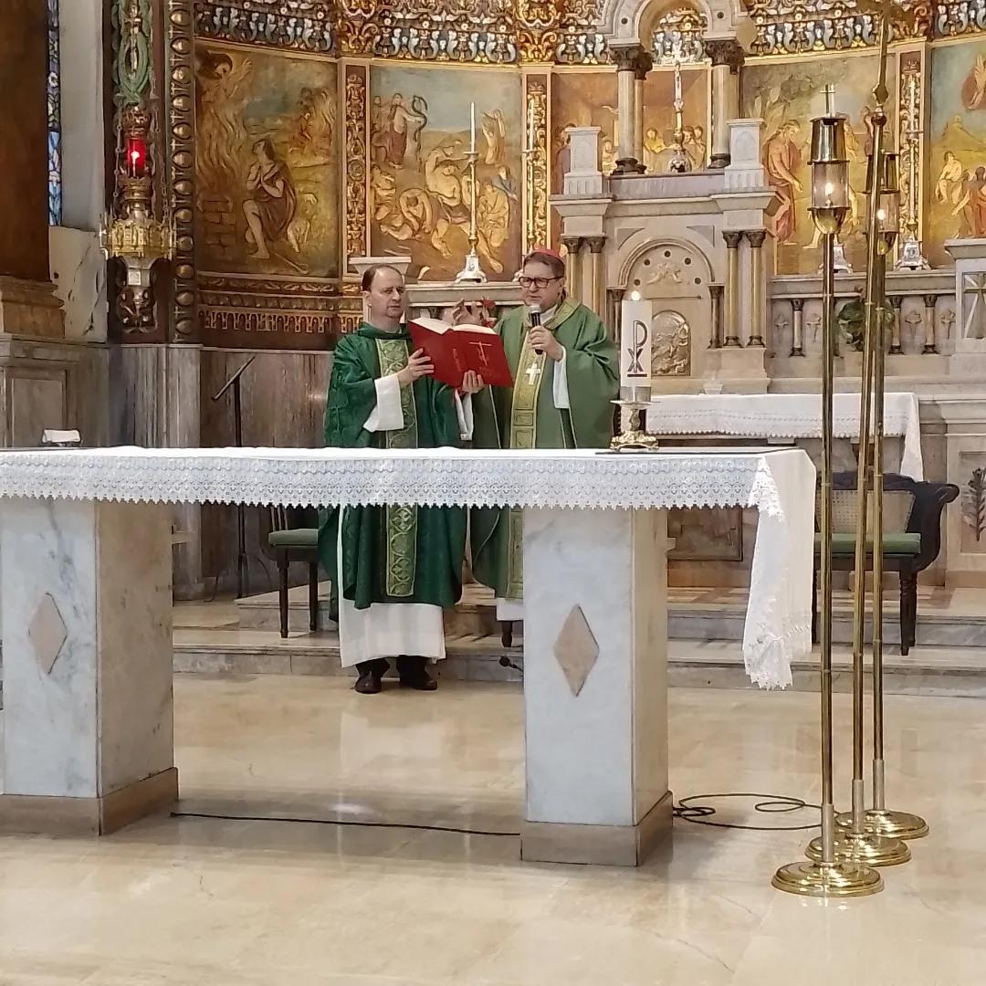 Encerramento da visita de Dom Ângelo Ademir Mezzari, RCJ