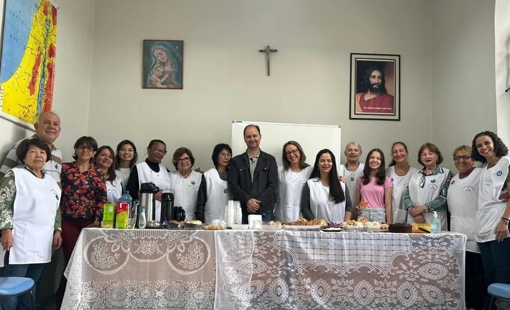 Formação e encontro de confraternização da Pastoral da Acolhida