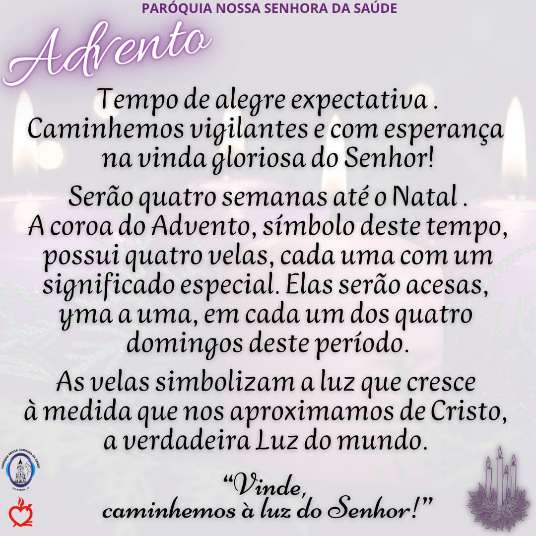 Advento, convite à esperança!