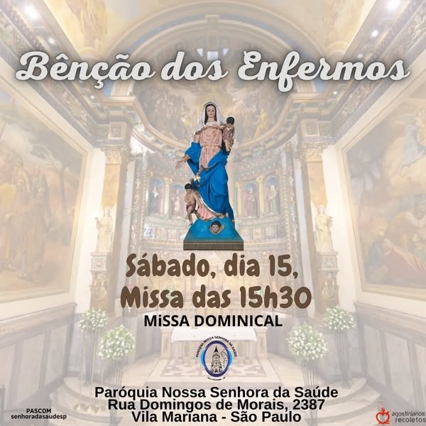 Missa em honra a Nossa Senhora da Saúde