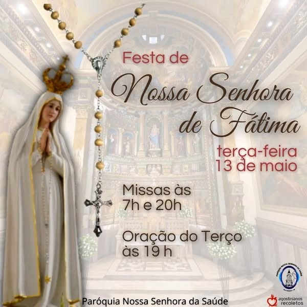 Missa em louvor a Nossa Senhora de Fátima