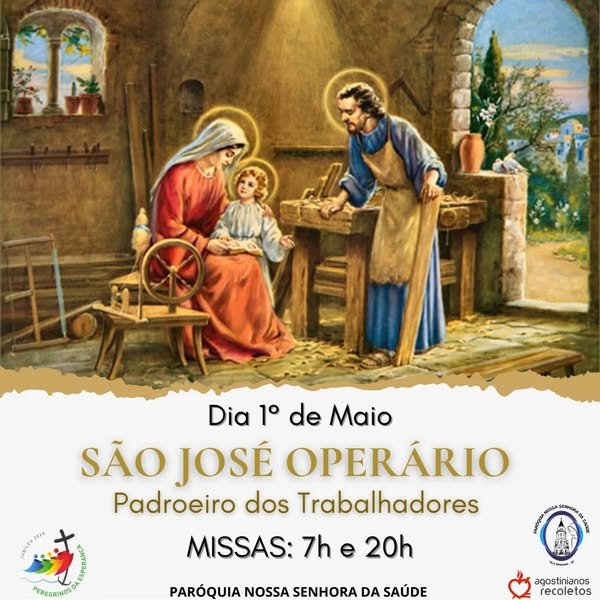 Dia 1º de maio – São José Operário
