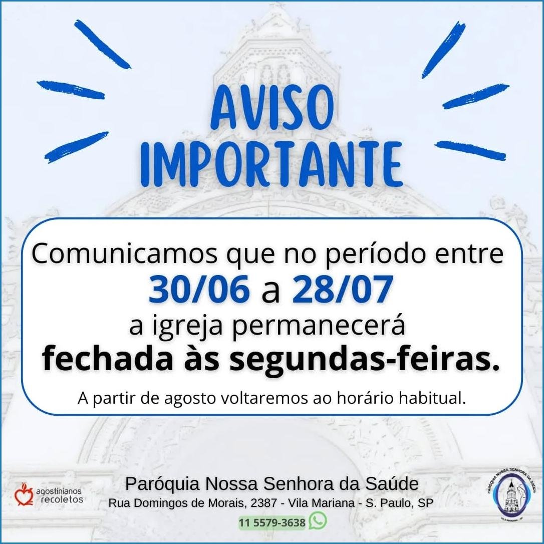 Aviso Importante!