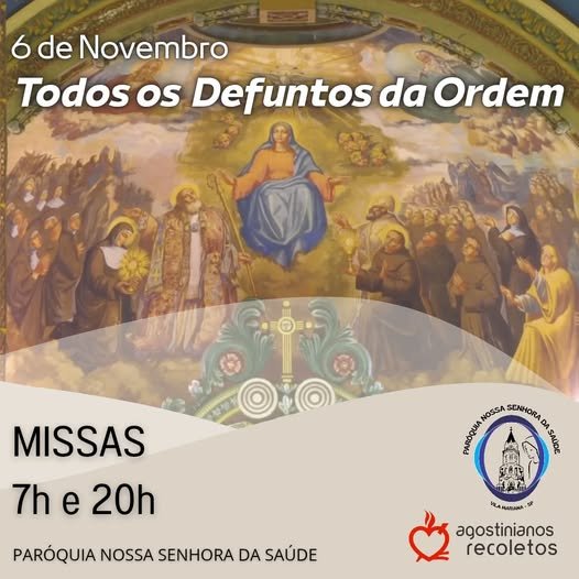 Rezemos pelos fiéis defuntos da Ordem Agostiniana