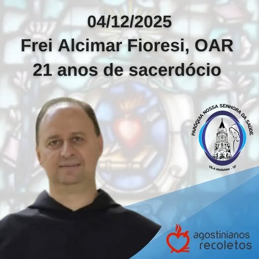 21 anos de sacerdócio do Frei Alcimar Fioresi