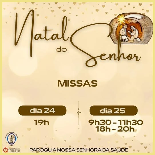 Celebrações da Solenidade do Nascimento de Nosso Senhor Jesus Cristo