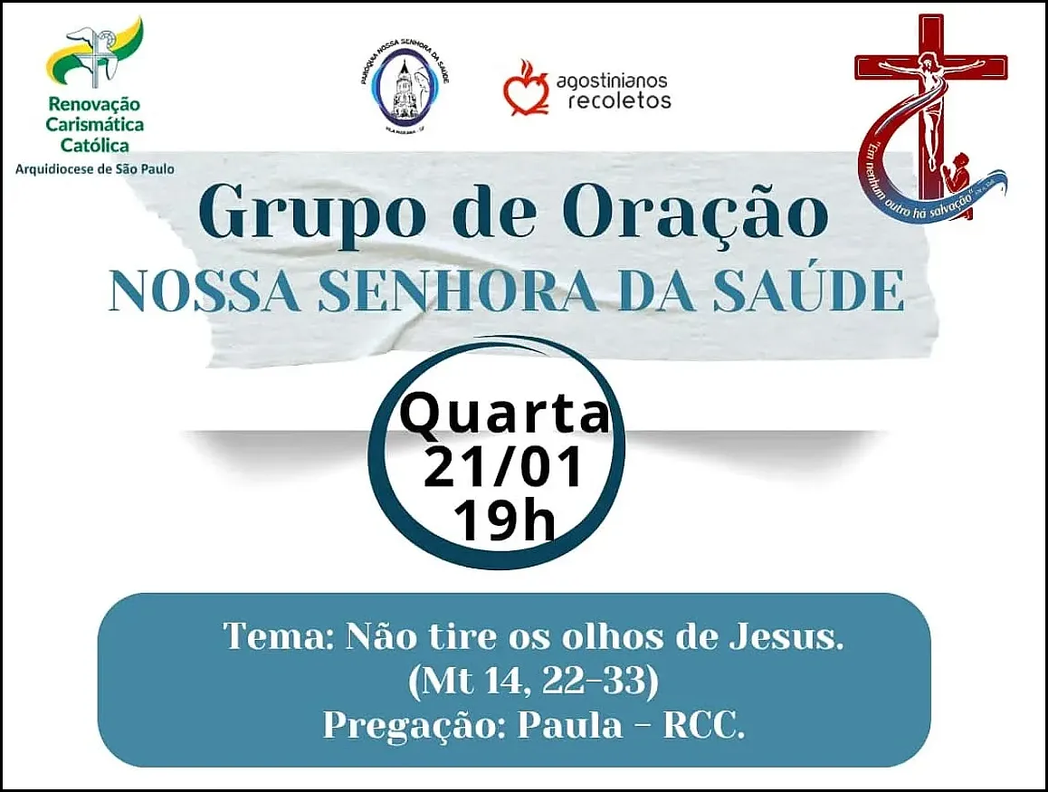 Nosso grupo de oração chegando em 2026 com força total!