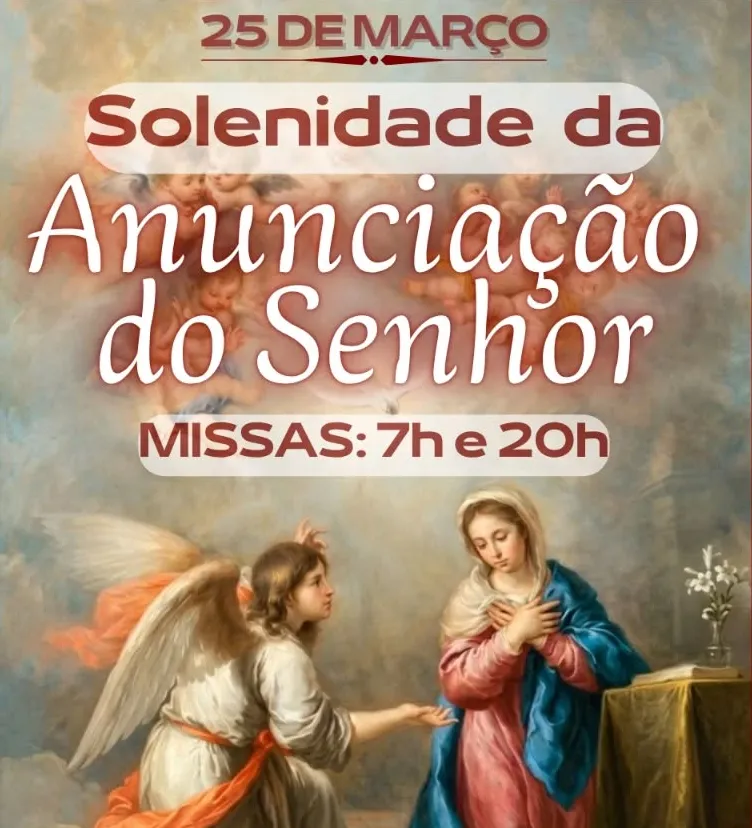 E o Anjo do Senhor anunciou a Maria