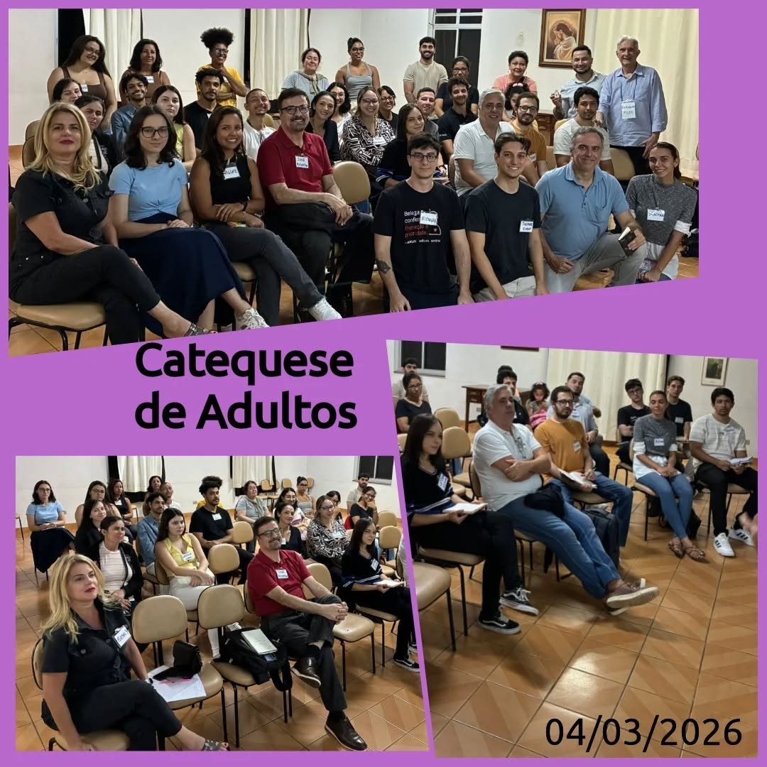 33 adultos irão se preparar para os sacramentos da iniciação cristã