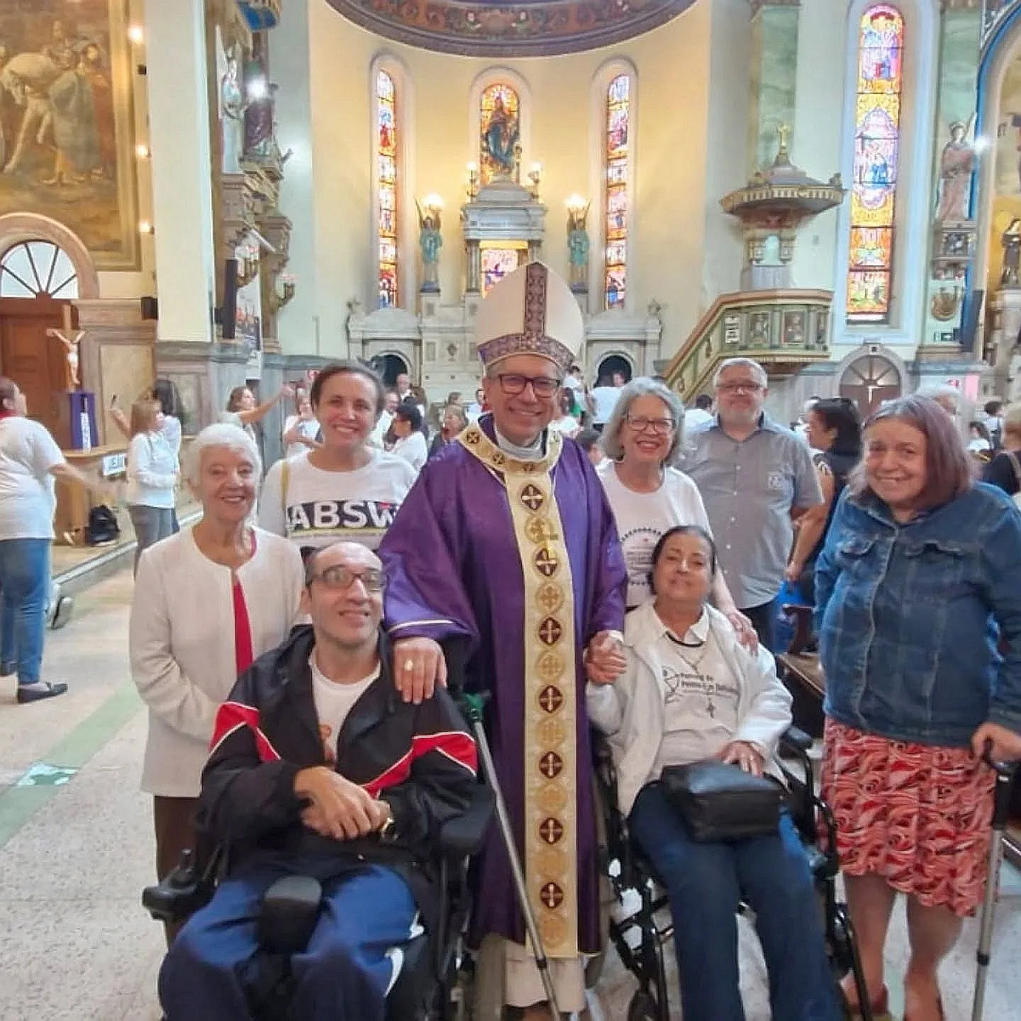 Missa de Inauguração dos Cursos da Pastoral da Saúde Hospitalar e Pastoral da Saúde