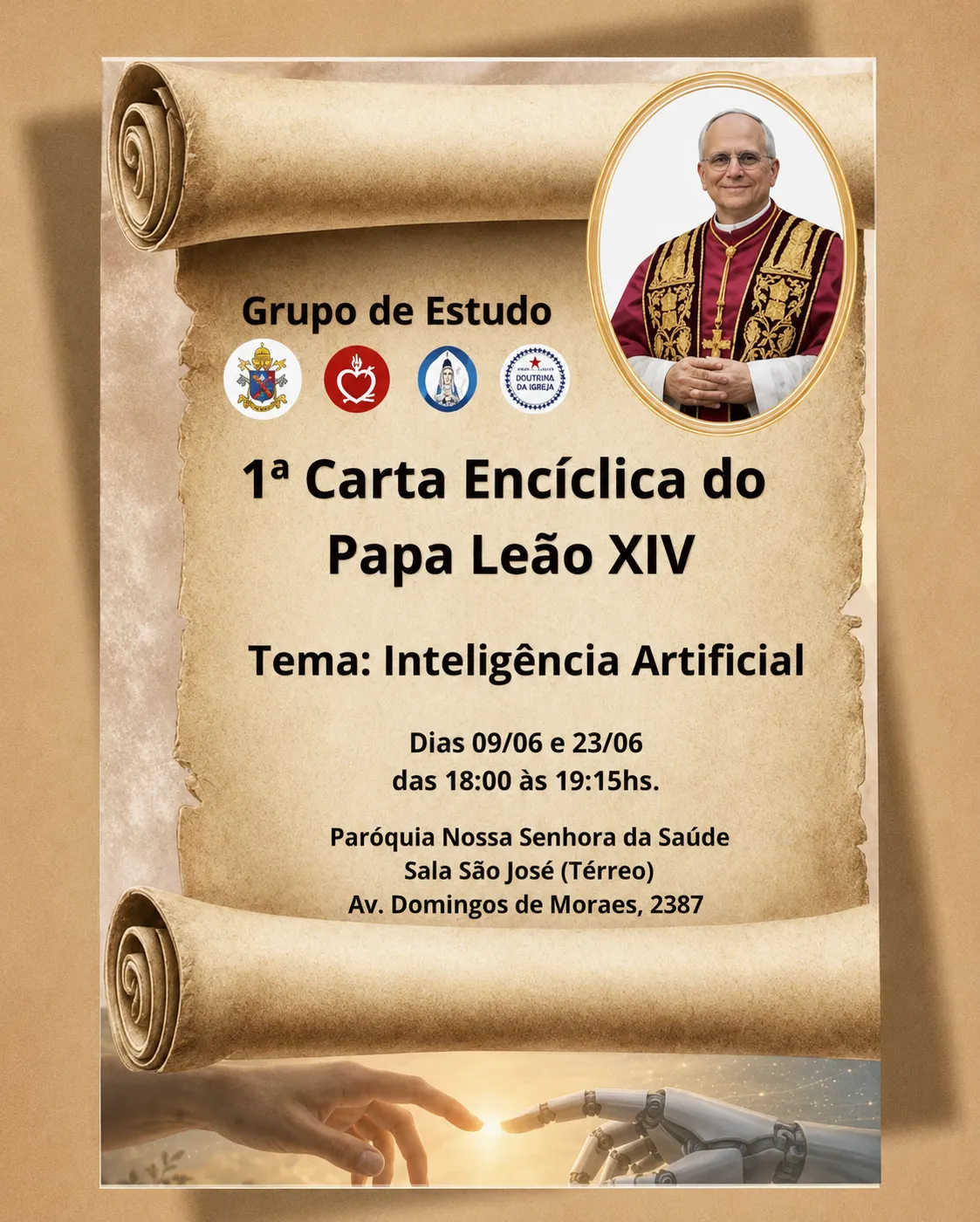 Um convite ao estudo, à reflexão e ao diálogo – Encontro especial sobre a primeira encíclica do Papa Leão XIV