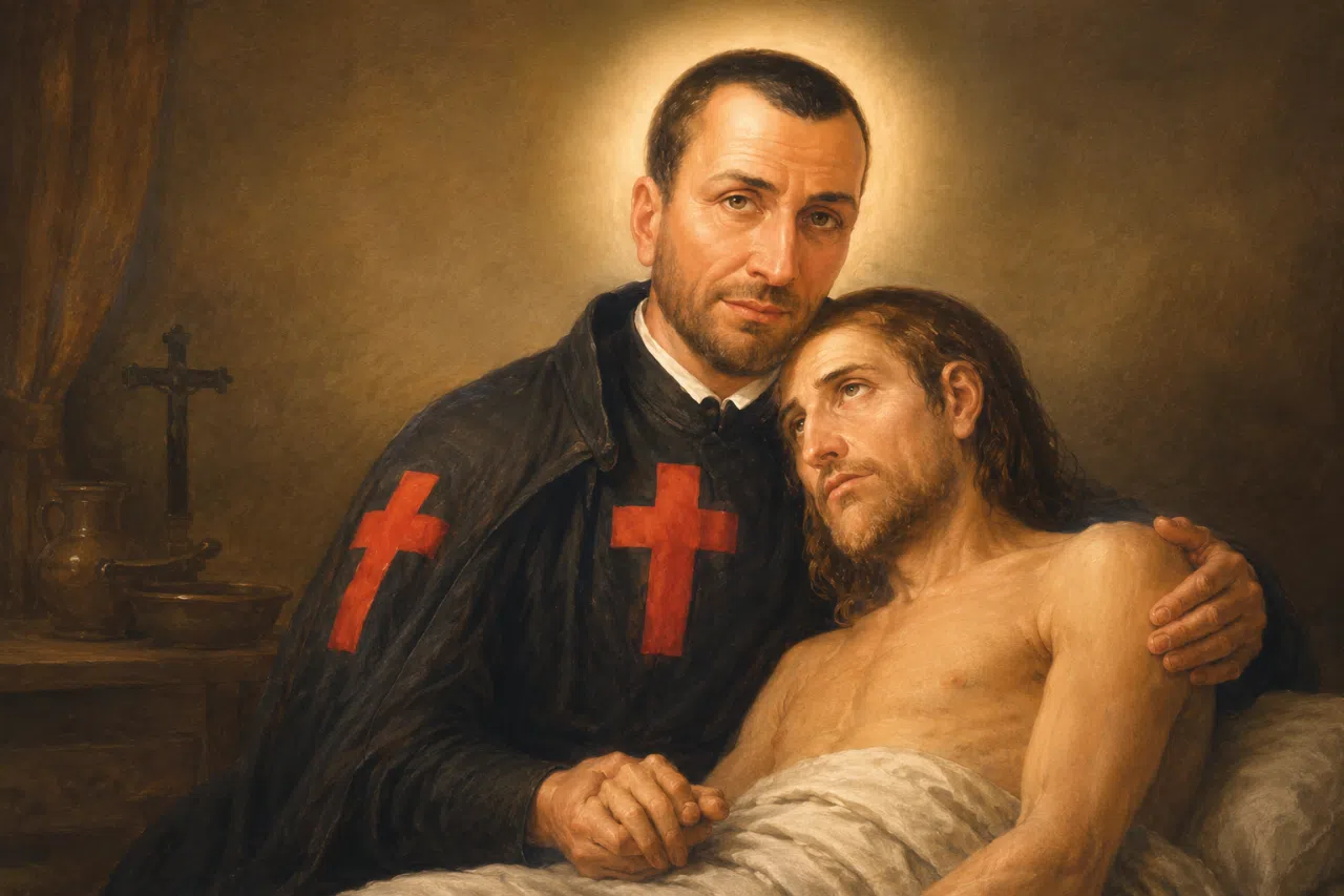 14 de julho: Celebramos São Camilo de Lellis, sacerdote e fundador dos Clérigos Regulares Ministros dos Enfermos